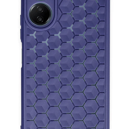 Xiaomi Redmi 13C Petek Silikon Kapak Kılıf - Lacivert
