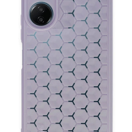 Xiaomi Redmi 13C Petek Silikon Kapak Kılıf - Lila