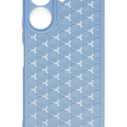 Xiaomi Redmi 13C Petek Silikon Kapak Kılıf - Mavi 2