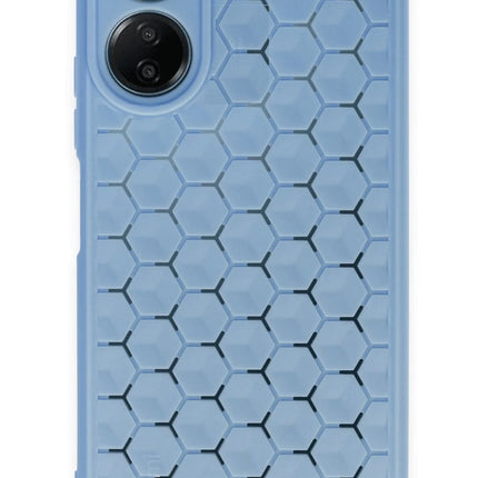Xiaomi Redmi 13C Petek Silikon Kapak Kılıf - Mavi