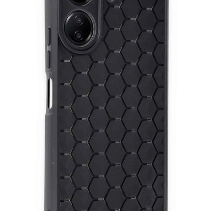 Xiaomi Redmi 13C Petek Silikon Kapak Kılıf - Siyah 2