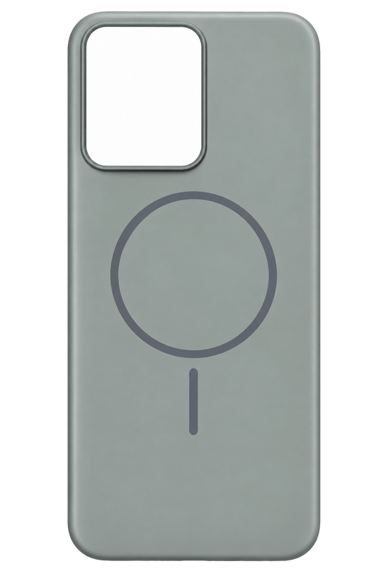 Xiaomi Redmi 13C Mika PC Magsafe Kapak Kılıf - Gri