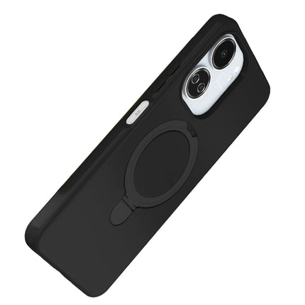 Xiaomi Redmi 13C Regal Magsafe Standlı Kapak Kılıf - Siyah 4