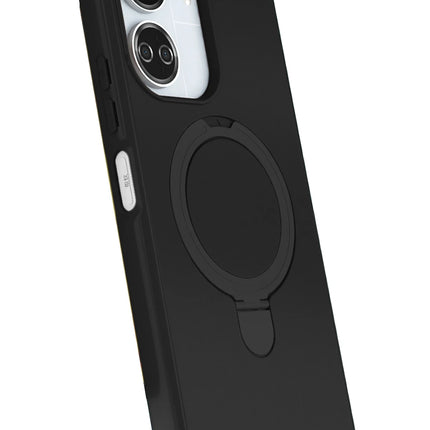 Xiaomi Redmi 13C Regal Magsafe Standlı Kapak Kılıf - Siyah 2