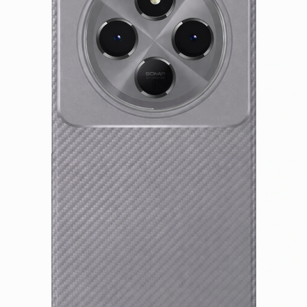 Xiaomi Redmi 14C Auto Focus Karbon Kapak Kılıf - Gri