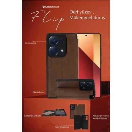 Xiaomi Redmi 14C Flip Cover Kılıf - Lacivert 2