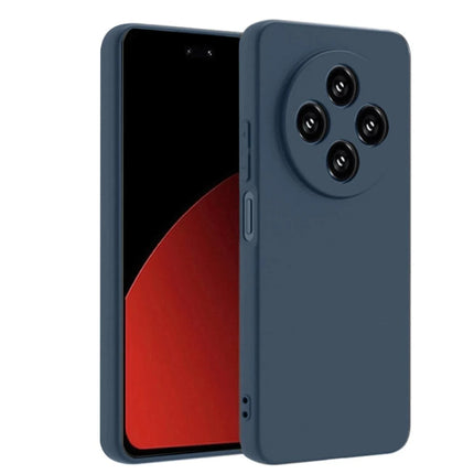 Xiaomi Redmi 14C Nano içi Kadife Silikon Kılıf - Lacivert
