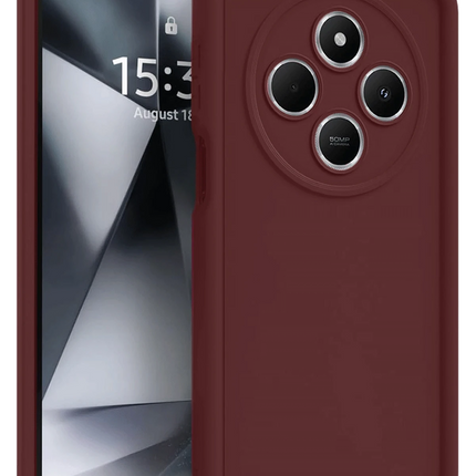 Xiaomi Redmi 14C Viera Silikon Kılıf - Bordo