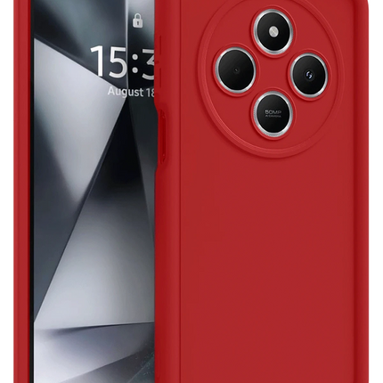 Xiaomi Redmi 14C Viera Silikon Kılıf - Kırmızı
