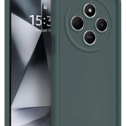 Xiaomi Redmi 14C Viera Silikon Kılıf - Koyu Yeşil