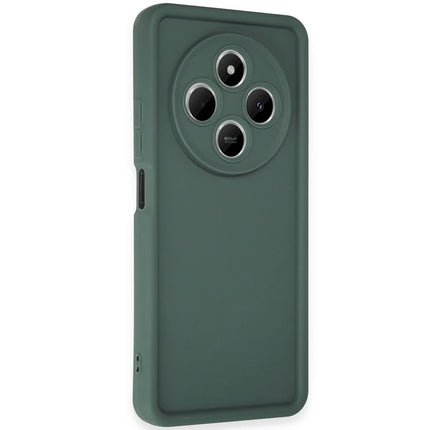 Xiaomi Redmi 14C Viera Silikon Kılıf - Koyu Yeşil 2
