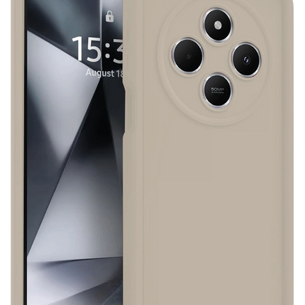 Xiaomi Redmi 14C Viera Silikon Kılıf - Krem