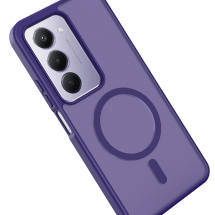 Xiaomi Redmi 15 4G Jota Magsafe Kapak Kılıf - Derin Mor 4