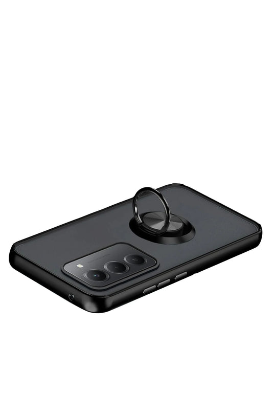 Xiaomi Redmi 15 4G Montreal Yüzüklü Silikon Kapak Kılıf - Siyah 4