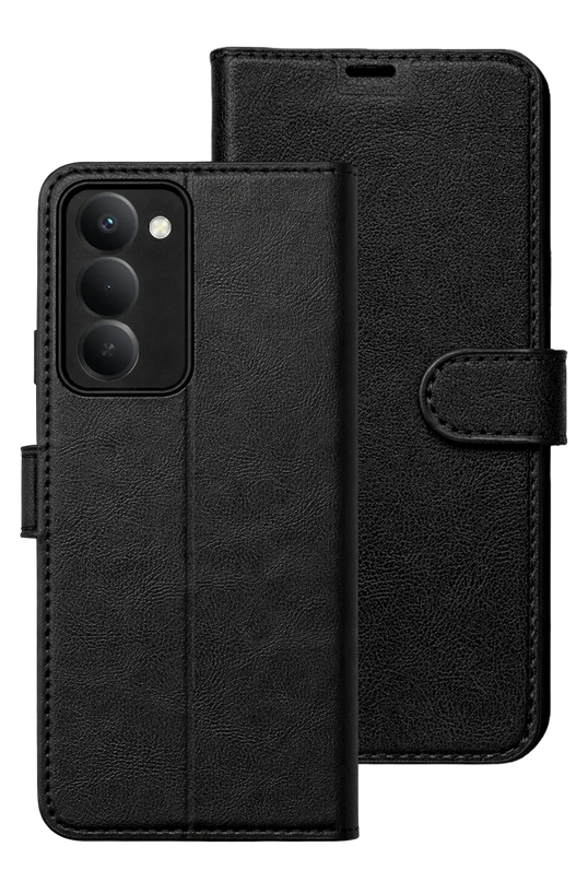 Xiaomi Redmi 15 5G Trend S Plus Kapaklı Kılıf - Siyah