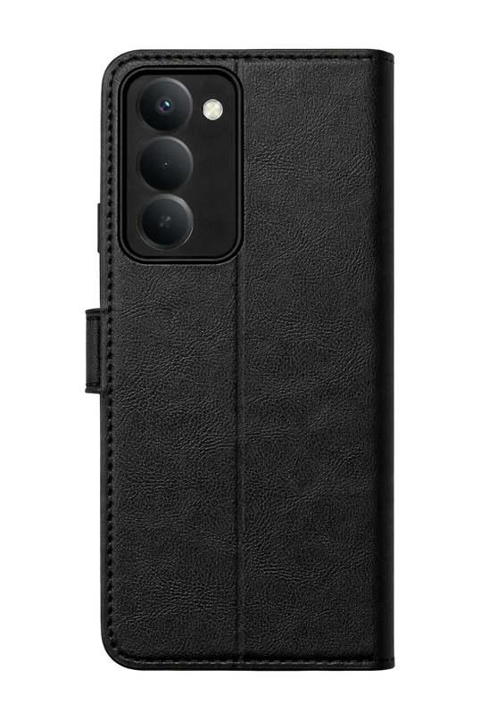 Xiaomi Redmi 15 5G Trend S Plus Kapaklı Kılıf - Siyah 2