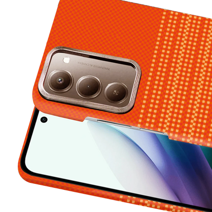Xiaomi Redmi 15 4G Vega Magsafe Kapak Kılıf - Turuncu 2