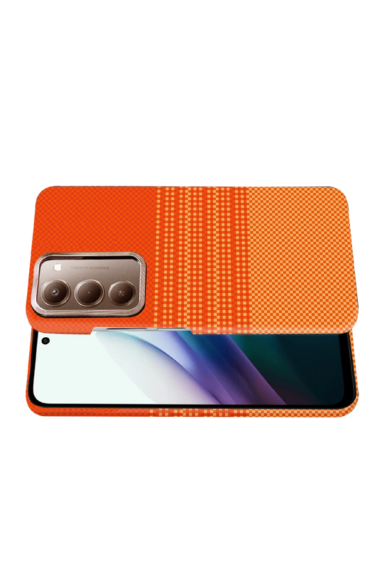 Xiaomi Redmi 15 4G Vega Magsafe Kapak Kılıf - Turuncu 3