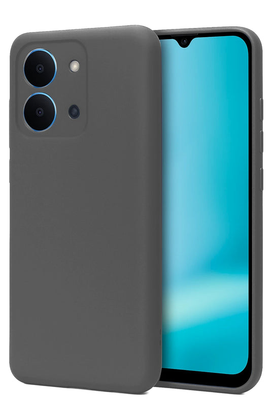 Xiaomi Redmi 15C 4G First Silikon Kılıf - Gri