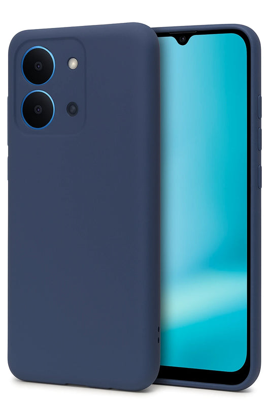 Xiaomi Redmi 15C 4G First Silikon Kılıf - Lacivert