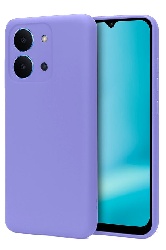 Xiaomi Redmi 15C 4G First Silikon Kılıf - Lila