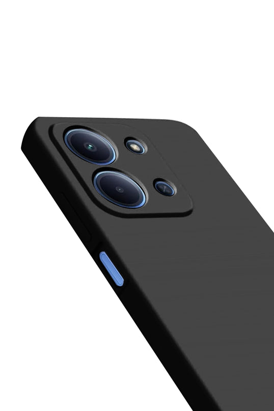 Xiaomi Redmi 15C 4G Nano içi Kadife Silikon Kılıf - Siyah 2
