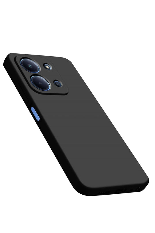 Xiaomi Redmi 15C 4G Nano içi Kadife Silikon Kılıf - Siyah 3