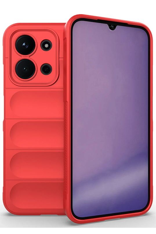 Xiaomi Redmi 15C 4G Optimum Silikon Kılıf - Kırmızı