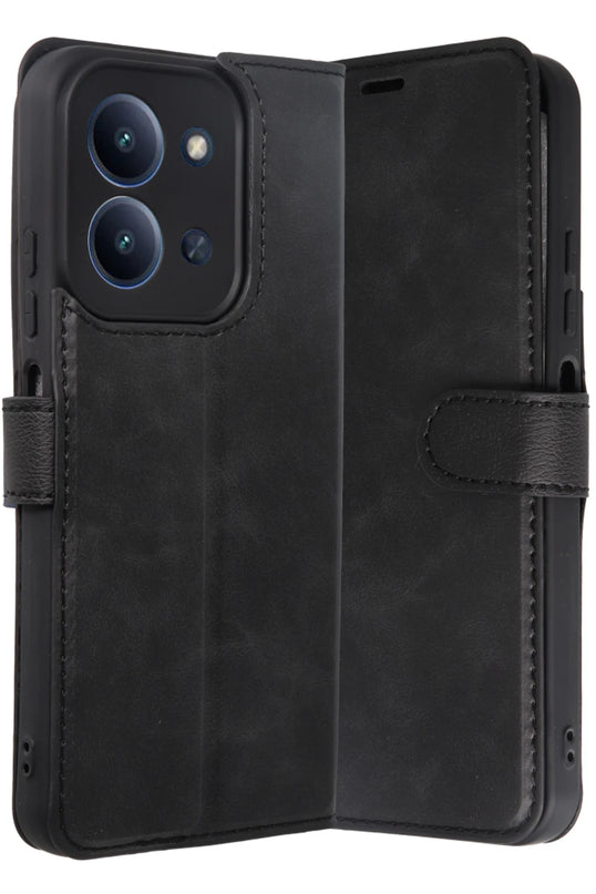 Xiaomi Redmi 15C 4G Trend S Plus Kapaklı Kılıf - Siyah