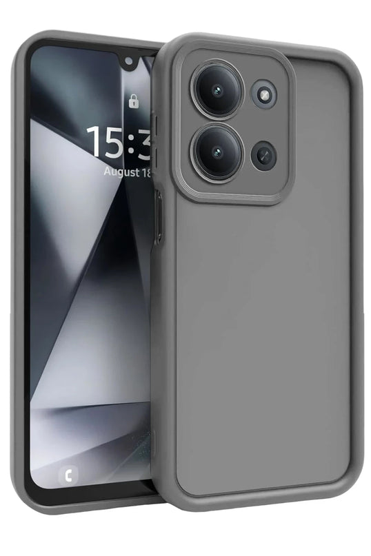 Xiaomi Redmi 15C 4G Viera Silikon Kılıf - Gri