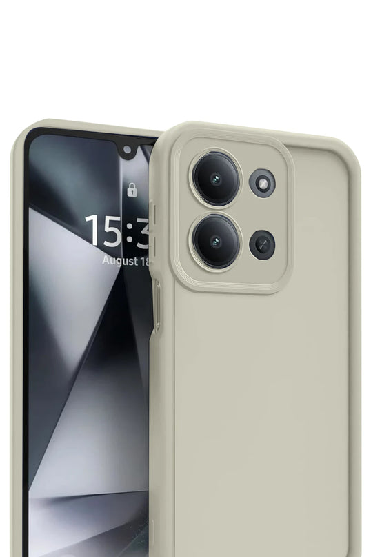 Xiaomi Redmi 15C 4G Viera Silikon Kılıf - Krem 2