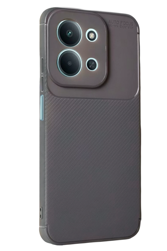 Xiaomi Redmi 15C 5G Auto Focus Karbon Kapak Kılıf - Gri