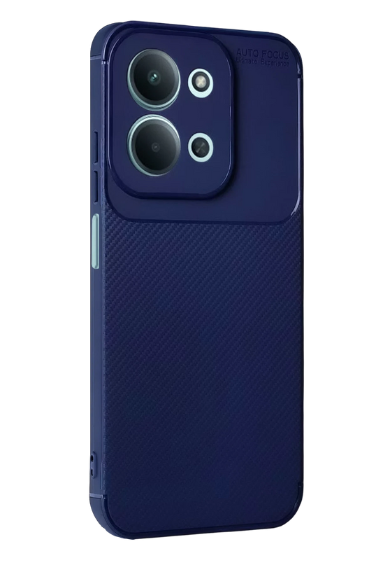 Xiaomi Redmi 15C 5G Auto Focus Karbon Kapak Kılıf - Lacivert