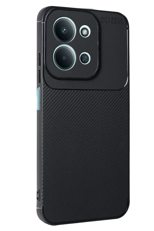 Xiaomi Redmi 15C 5G Auto Focus Karbon Kapak Kılıf - Siyah