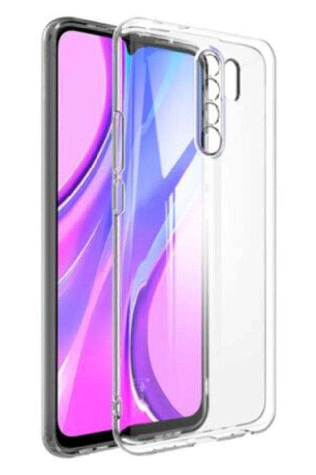 Xiaomi Redmi 9 Lüx Şeffaf Silikon Kılıf 2