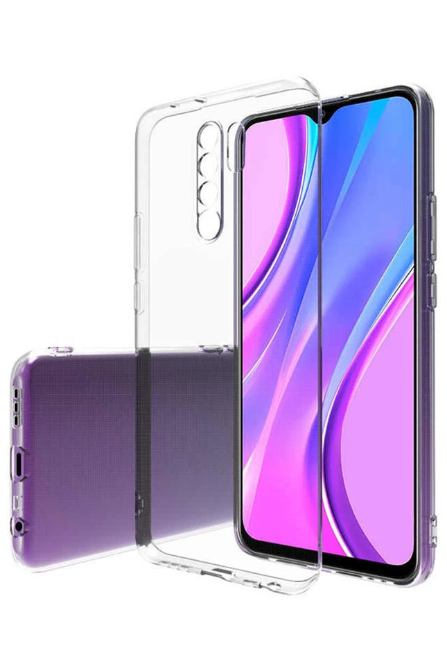 Xiaomi Redmi 9 Lüx Şeffaf Silikon Kılıf