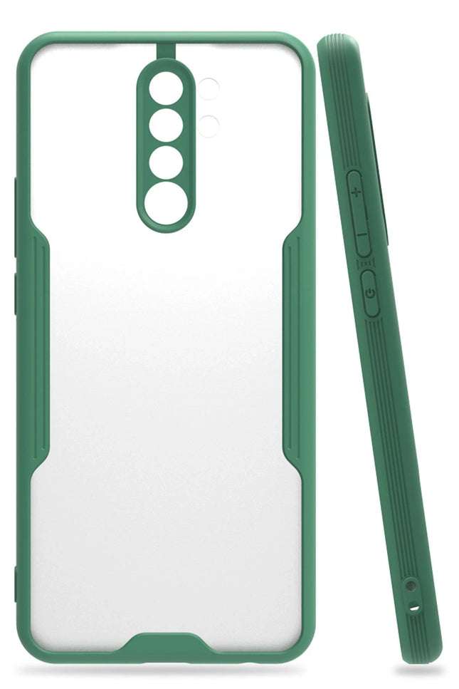 Xiaomi Redmi 9 Platin Silikon Kılıf - Yeşil