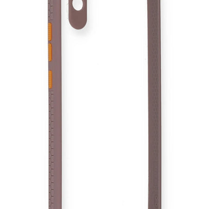 Xiaomi Redmi 9A Miami Şeffaf Silikon Kılıf - Açık Mor