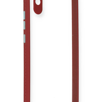 Xiaomi Redmi 9A Miami Şeffaf Silikon Kılıf - Fuşya