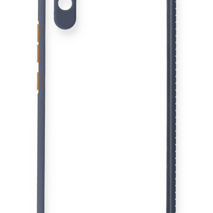 Xiaomi Redmi 9A Miami Şeffaf Silikon Kılıf - Gri 2