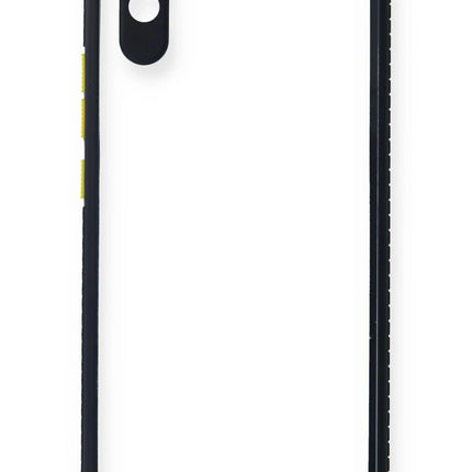 Xiaomi Redmi 9A Miami Şeffaf Silikon Kılıf - Lacivert 2