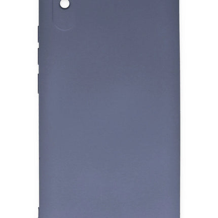 Xiaomi Redmi 9A Nano içi Kadife Silikon Kılıf - Gri