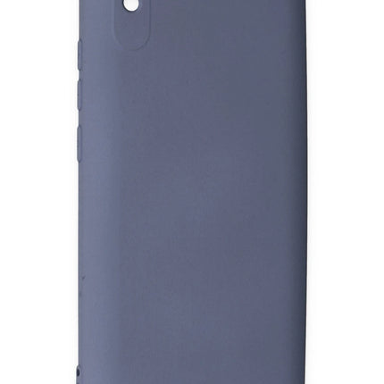 Xiaomi Redmi 9A Nano içi Kadife Silikon Kılıf - Gri 3