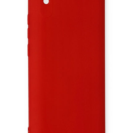 Xiaomi Redmi 9A Nano içi Kadife Silikon Kılıf - Kırmızı 3