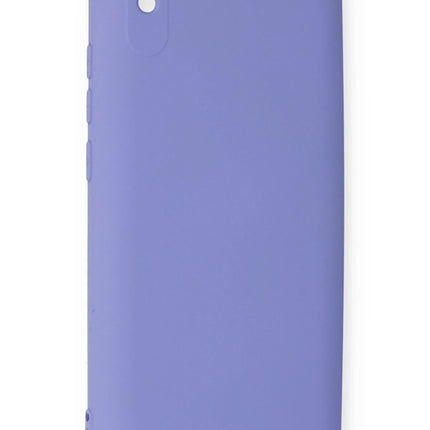 Xiaomi Redmi 9A Nano içi Kadife Silikon Kılıf - Lila 3