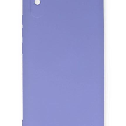 Xiaomi Redmi 9A Nano içi Kadife Silikon Kılıf - Lila