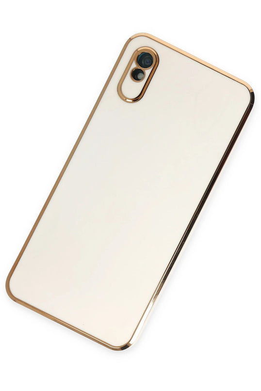 Xiaomi Redmi 9A Volet Silikon Kılıf - Beyaz 3