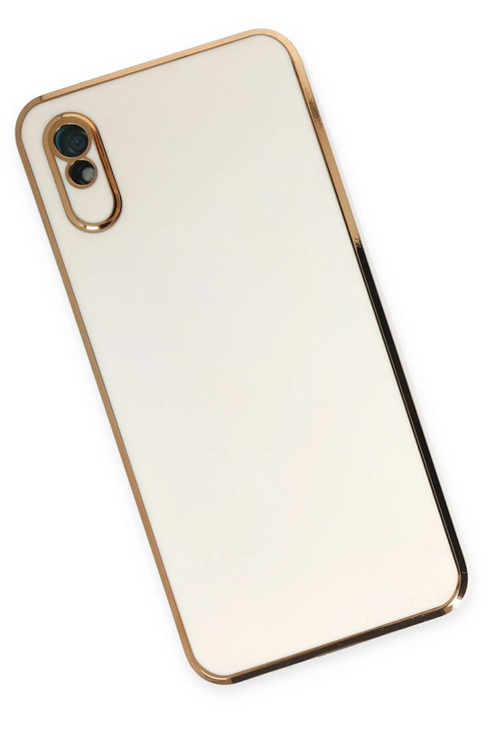 Xiaomi Redmi 9A Volet Silikon Kılıf - Beyaz 2