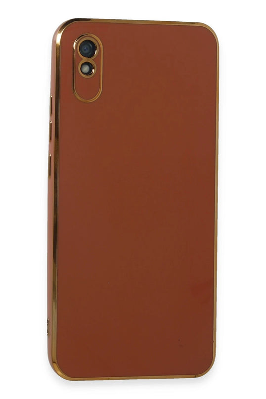Xiaomi Redmi 9A Volet Silikon Kılıf - Kırmızı