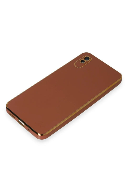 Xiaomi Redmi 9A Volet Silikon Kılıf - Kırmızı 4
